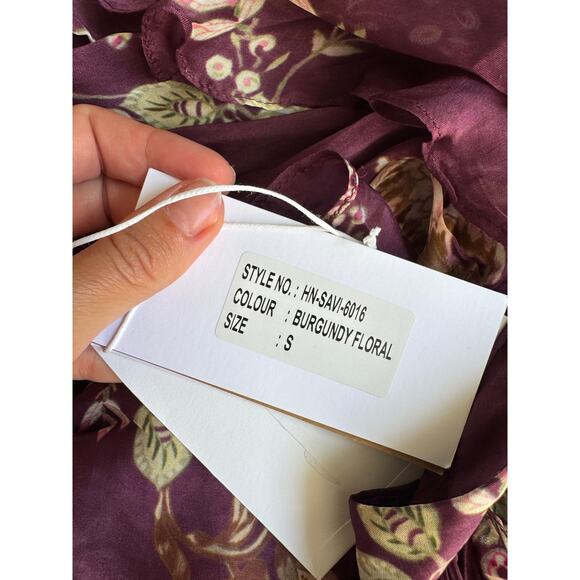 Hemant & Nandita Savi Ruffle Mini Dress - Picture 10 of 12